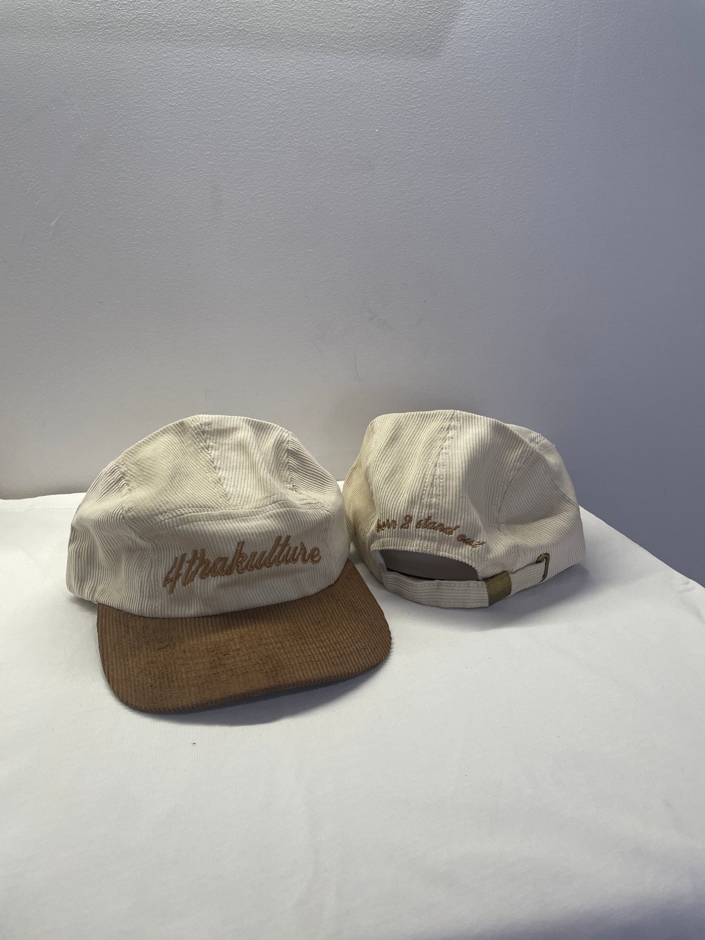 5 Panel Corduroy Caps